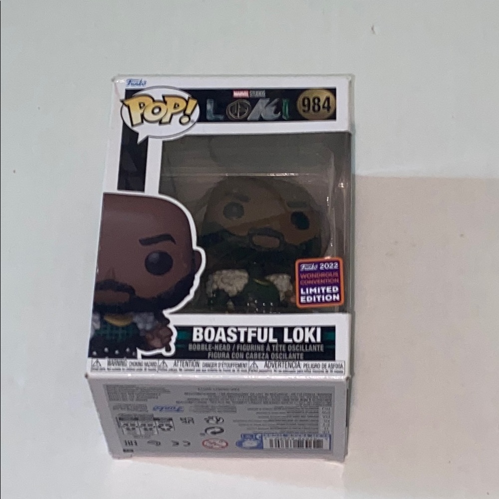 Funko Pop! Boastful Loki with Green and Black Outfit 984